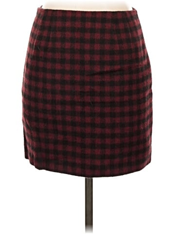 Madewell Buffalo Check Upstate Skirt (view 2)