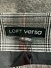 LOFT Versa Plaid Gray Formal Skirt Size 12 - photo 4