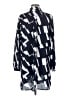 Dennis by Dennis Basso 100% Polyester Blue Kimono Size 8 - photo 2