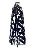 Dennis by Dennis Basso 100% Polyester Blue Kimono Size 8 - photo 4