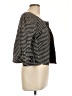 Ann Taylor LOFT Houndstooth Black Blazer Size L - photo 4