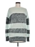 Reiss Stripes Gray Pullover Sweater Size M - photo 1
