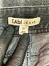CAbi Chevron-herringbone Gray Jeans Size 12 - photo 7