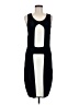 Milly Graphic Black Cocktail Dress Size M - photo 1