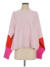 French Connection Color Block Pink Pullover Sweater Size XS - photo 1