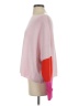 French Connection Color Block Pink Pullover Sweater Size XS - photo 5