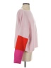 French Connection Color Block Pink Pullover Sweater Size XS - photo 4