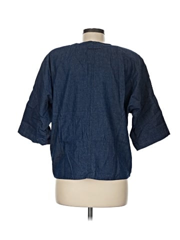 Chaus 3/4 Sleeve Button-Down Shirt (view 2)