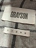 Grayson 100% Cotton Gray Long Sleeve Blouse Size Sm (2) - photo 7