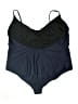 J.Crew Solid Blue One Piece Swimsuit Size 24 - photo 2