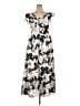 Taylor 100% Polyester Gray Casual Dress Size 14 - photo 1