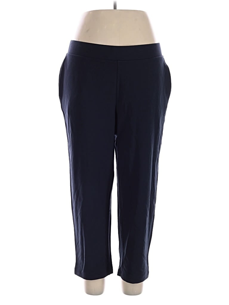 Pre-owned Purejill Active Pants In Blue