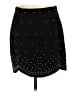 Free People 100% Leather Stars Black Leather Skirt Size 4 - photo 1