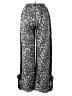 Moa Moa Animal Print Silver Casual Pants Size M - photo 2