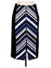 XOXO Chevron-herringbone Blue Formal Skirt Size L - photo 1