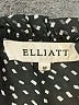 Elliatt 100% Polyester Polka Dots Black Cocktail Dress Size M - photo 7