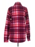 Lands' End 100% Polyester Plaid Burgundy Pullover Sweater Size S (tall) - photo 2