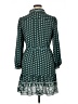Max Studio 100% Polyester Paisley Green Casual Dress Size XL - photo 2