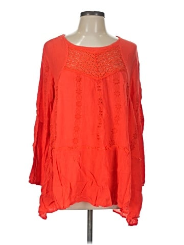 Adiva 3/4 Sleeve Blouse (view 1)