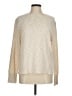 J.Crew Factory Store Metallic Tan Ivory Pullover Sweater Size M - photo 1