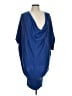 BCBGeneration 100% Cotton Blue Poncho Size L - photo 1