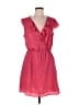 BCBGeneration 100% Polyester Solid Pink Casual Dress Size M - photo 1