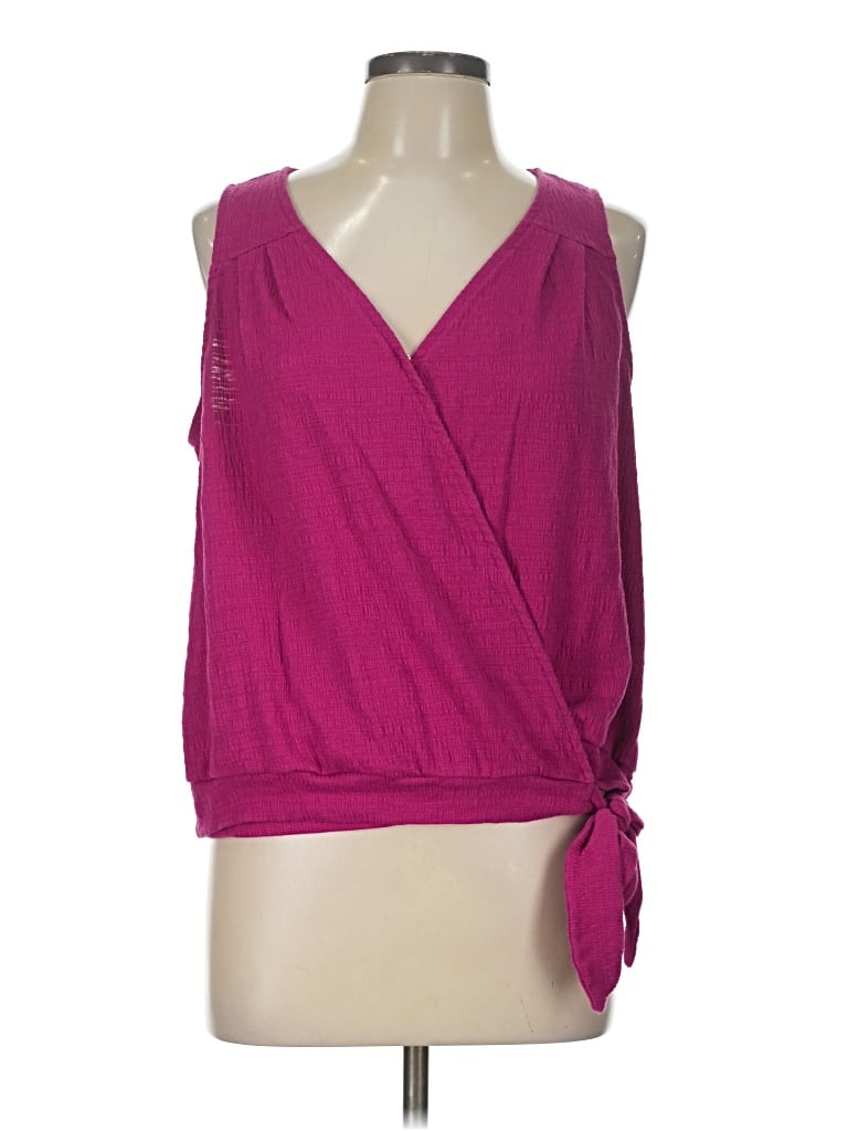 Pre-owned Universal Thread Sleeveless Blouse In Pink