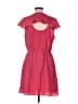 BCBGeneration 100% Polyester Solid Pink Casual Dress Size M - photo 2