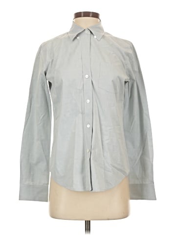 Theory Long Sleeve Button-Down Shirt (view 1)