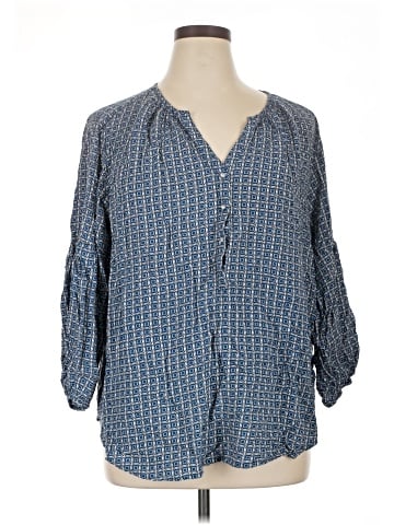 grand & greene 3/4 Sleeve Henley (view 1)