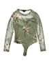 ALLSAINTS Green Bodysuit Size 2 - photo 1