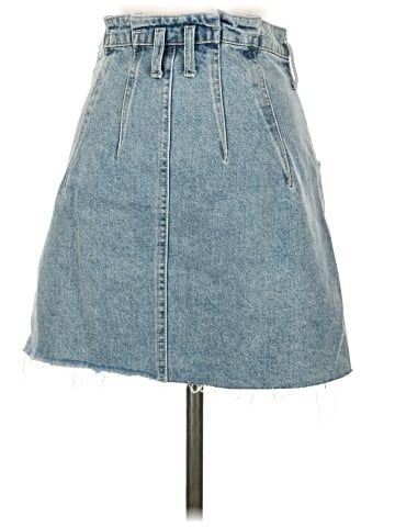 We the Free Denim Skirt (view 2)