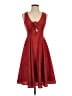 Hutch 100% Polyester Red Cocktail Dress Size XS - photo 1