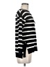 Blue Les Copains Stripes Black Pullover Sweater Size M - photo 4