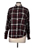 Levi's Plaid Black Long Sleeve Button-Down Shirt Size M - photo 1