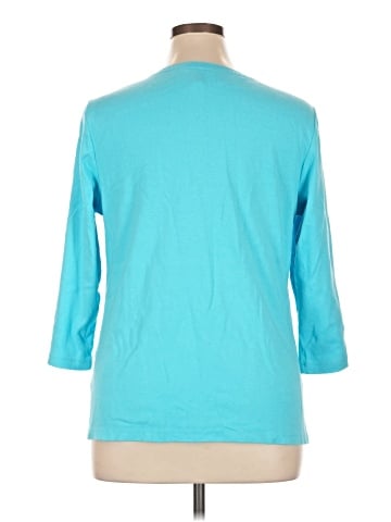 Karen Scott 3/4 Sleeve Top (view 2)