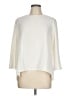 Topshop 100% Polyester Ivory 3/4 Sleeve Top Size 10 - photo 1