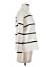 Ann Taylor Stripes Ivory Turtleneck Sweater Size M - photo 4