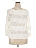 Say What? 100% Polyester Ivory 3/4 Sleeve Blouse Size XL - photo 1