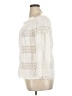 Say What? 100% Polyester Ivory 3/4 Sleeve Blouse Size XL - photo 5