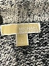 MICHAEL Michael Kors Chevron-herringbone Silver Pullover Sweater Size L - photo 7