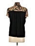 Tiny Black Short Sleeve Blouse Size S - photo 2