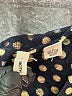 Moth 100% Cotton Polka Dots Black Cardigan Size S - photo 7