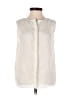 Zara Basic Ivory White Sleeveless Blouse Size S - photo 1
