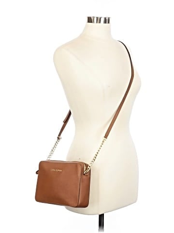 MICHAEL Michael Kors Leather Crossbody Bag (view 2)