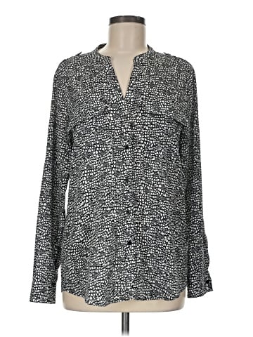 Calvin Klein Long Sleeve Blouse (view 1)