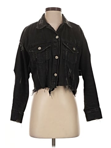 Trafaluc by Zara Denim Jacket (view 1)