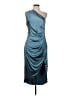Elliatt 100% Polyester Teal Cocktail Dress Size L - photo 1
