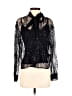 Maje Black Long Sleeve Blouse Size Sm (1) - photo 1