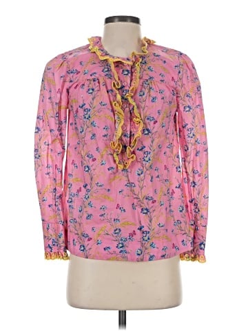 Liberty Art Fabrics for J.Crew Long Sleeve Blouse (view 1)